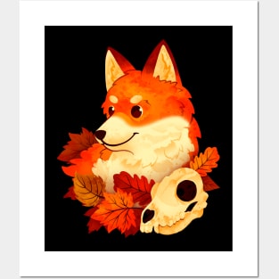 Autumn Fox Posters and Art